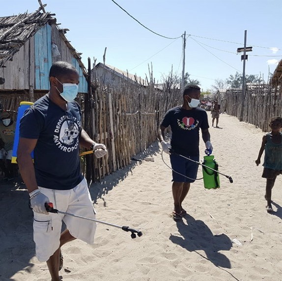 MAP Team Distributes COVID Relief Supplies