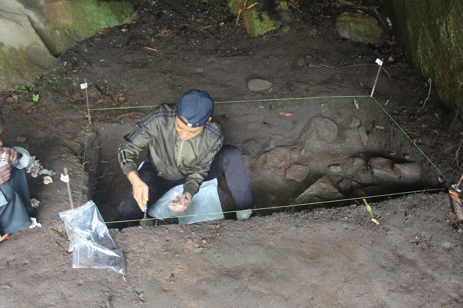 Excavating at Dutsen Kura Hill