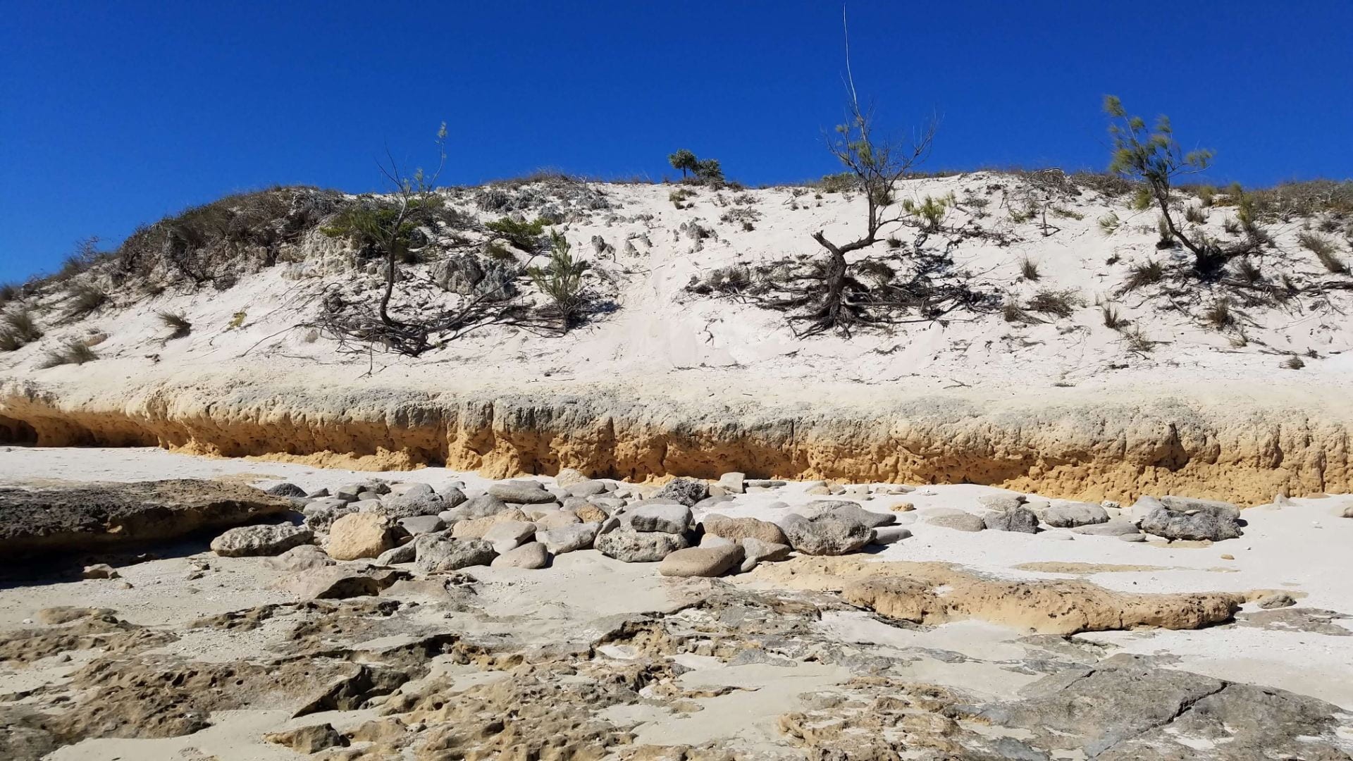 Rock outcrops located near Andavadoake.