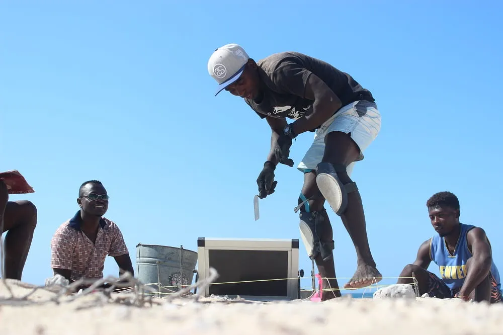 M.A.P. team conducting excavations
